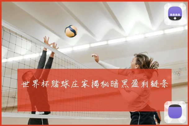 世界杯赌球庄家揭秘暗黑盈利链条